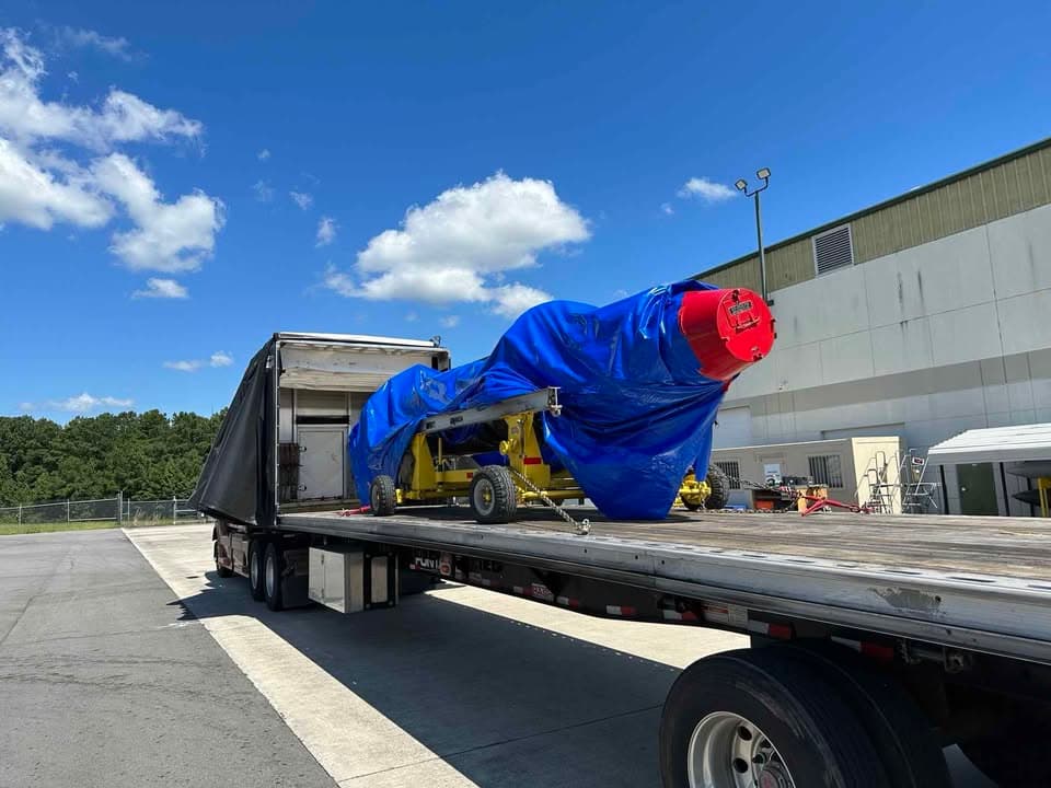Mercury Freight tractor on route